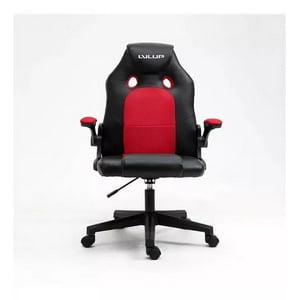 Creaprint - Silla Gamer Lvl Medium Up Color Rojo Y Negro
