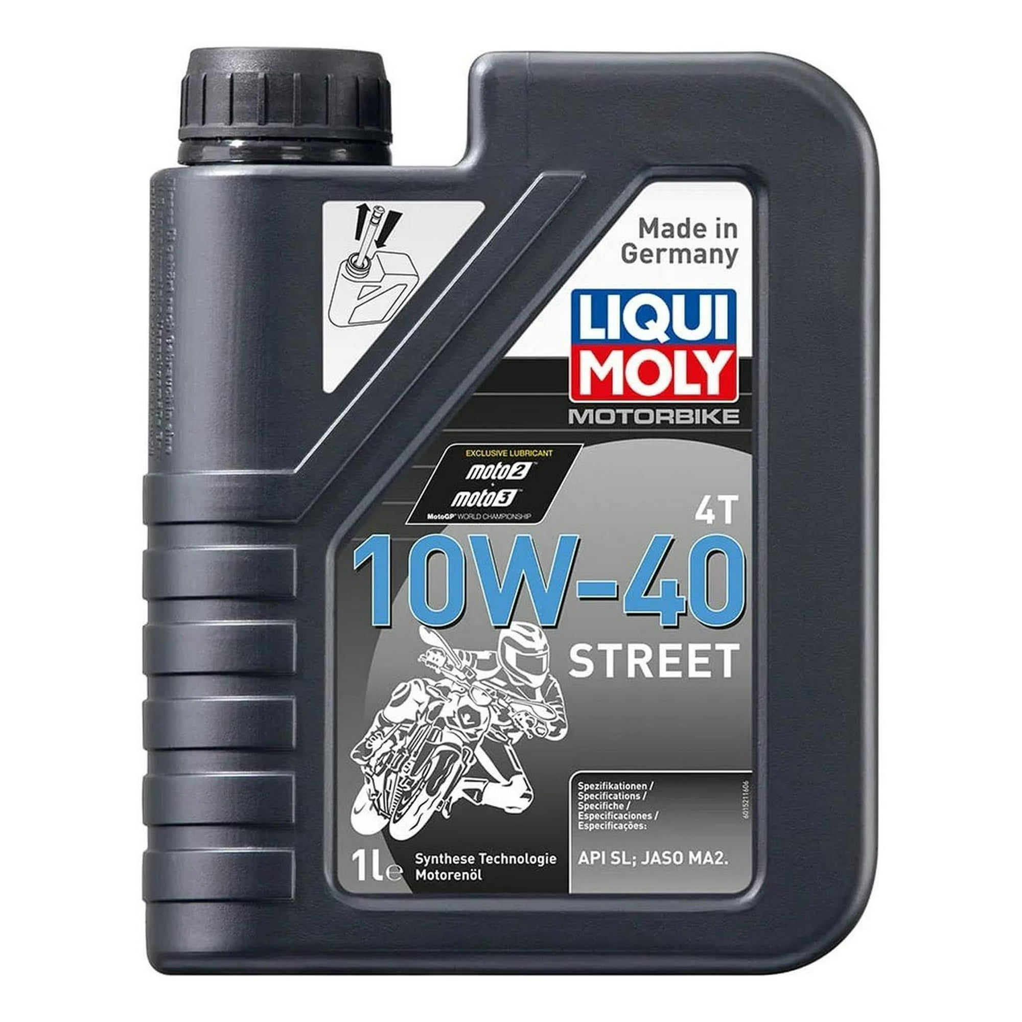 Aceite Moto 10w 40 Sintetico 4t Liqui Moly 1l