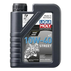 Aceite Moto 10W 40 Sintetico 4T Liqui Moly 1L Negro