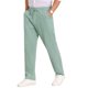 thumbnail image 4 of INSPIRE CHIC Pantalones de Playa de Lino de Verano Transpirables para Hombre con Cintura de Cordón 28 Verde, 4 of 5