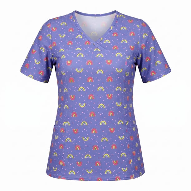Delantal Mujer Ripholia 2500 tela elasticada estampada