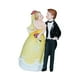 thumbnail image 2 of Adorno Para Tarta De Boda, Coleccionable, Romántico, Realista, Muñecos Para Tarta De Boda, Vestido Amarillo, 2 of 3