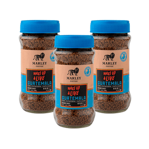 Marley Coffee - Pack 3X Café Liofilizaado Wake Up And Live Guatemala 100G