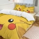 thumbnail image 1 of Pikachu Bed Duvet Cover Funny Anime Cartoon Bedding Sets Lightweight 3 Piece Comforter Sets, 1 of 5