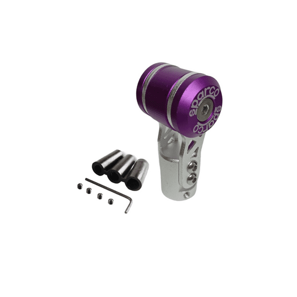 Pomo perilla manilla de palanca de cambios tunning Sparco universal avion morado