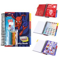 Libro De Pegatinas Marvel Boys Con Más De 1000 Pegatinas De Spiderman