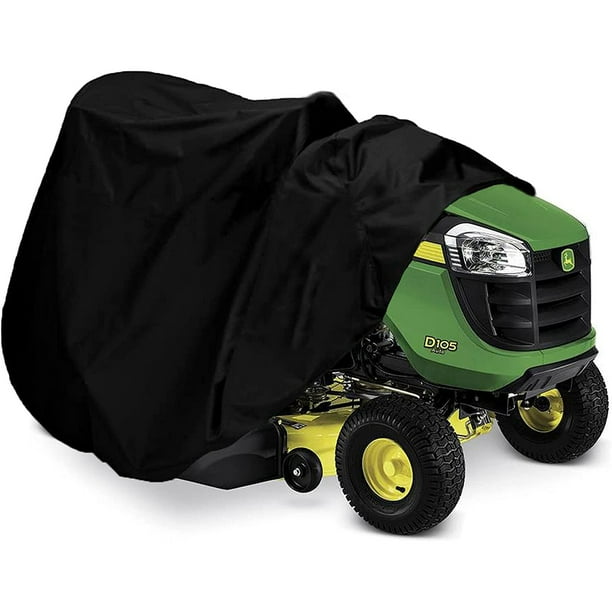 1pc Ride On Lawn Mower Cover, Waterproof Tractor Cover Fits Deck Up To 54", Heavy Duty 420D Polyester Oxford, Durable, UV Resistant, Waterproof Cover, 72"L X 54"W X 46"H