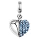 thumbnail image 1 of Dangle Pendant Charms Beads S925 Heart DIY Jewelry Regalos Para Papá Mamá Azul, 1 of 5