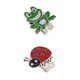 thumbnail image 3 of 2 Marcadores De Pelota De Golf De Aleación De Rana Y Mariquita Con Clip Magnético Para Sombrero, Regalo Para Golfista, 3 of 5