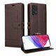 thumbnail image 1 of Premium Wallet Case for Samsung Galaxy A73 5G with Card Slots & Kickstand, Flip Cover Brown, 1 of 6