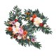 thumbnail image 2 of Flores Artificiales Swag Floral Swag Telón De Fondo Rústico Para Boda Mesa Naranja, 2 of 5