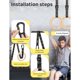 thumbnail image 2 of GHB Gymnastic Rings Wooden Gym Rings 1.25, 2 of 3