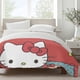 thumbnail image 2 of Hello Kitty Bedding Sets Bed Cartoon Duvet Cover Lightweight 3 Piece Bet Sets for Kids Boys Girls, 2 of 4