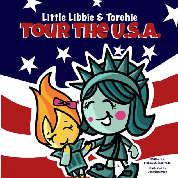Libro publicado de forma independiente: Little Libbie y Torchie recorren Estados Unidos