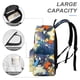 thumbnail image 4 of Pájaro Loco-theme Backpack, Campus style schoolbag Bookbag with Adjustable Shoulder Straps And Large Zip Compartment, Unisex Travel Bags.42x30x15cm, 4 of 6