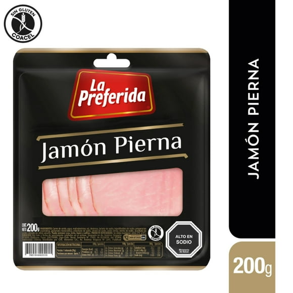 Jamón Pierna Tradicional, 200 g
