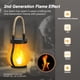 thumbnail image 2 of Faroles solares Hompavo Gen2 a prueba de agua con llama parpadeante, 2 of 8