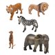 thumbnail image 4 of 5 Piezas Figuras De Animales Artesanías Hechas A Mano Juguetes Educativos Para Ni?os Ni?as Estilo A, 4 of 4