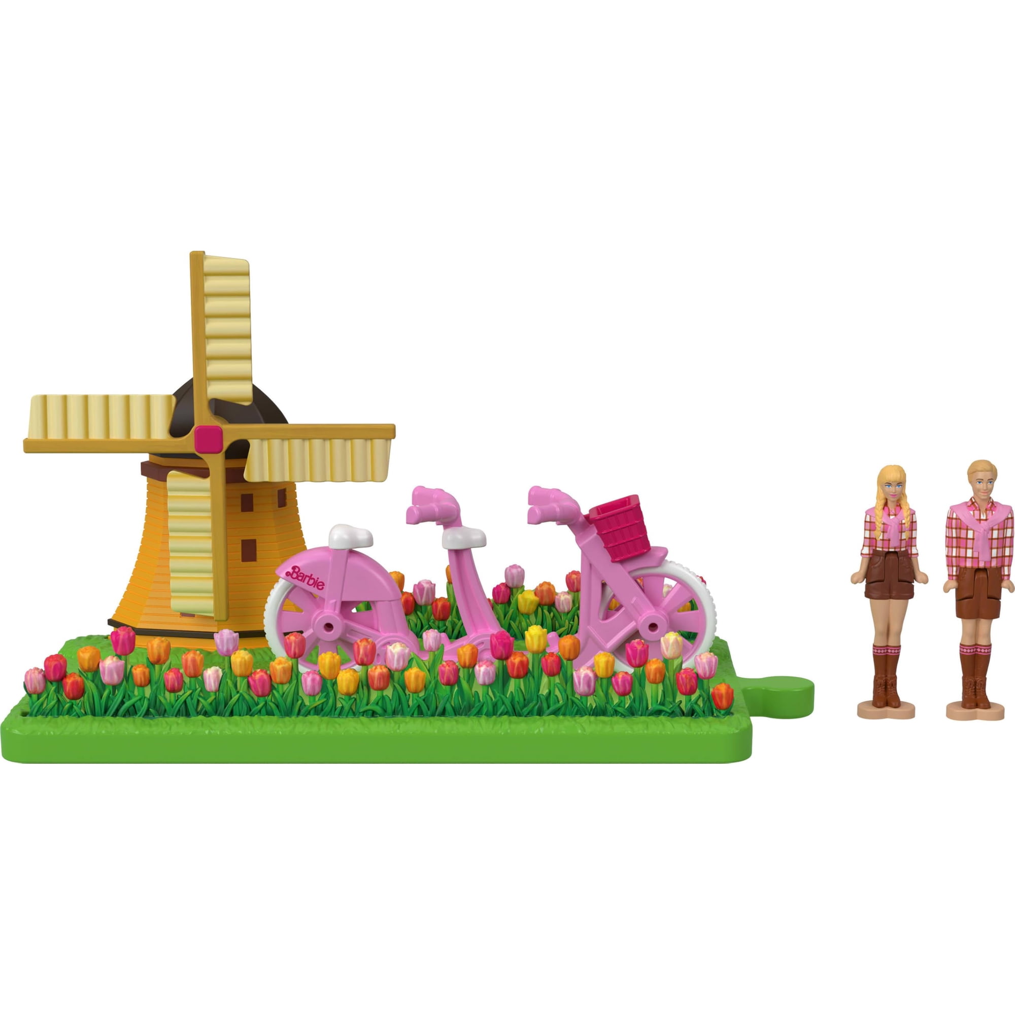 Vehículo Barbie Mini Barbieland The Movie De Juguete Con 2 Muñecas