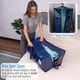 thumbnail image 3 of Bolsas de mudanza VENO, paquete de 6, con correas de mochila, resistentes, azules, 3 of 7