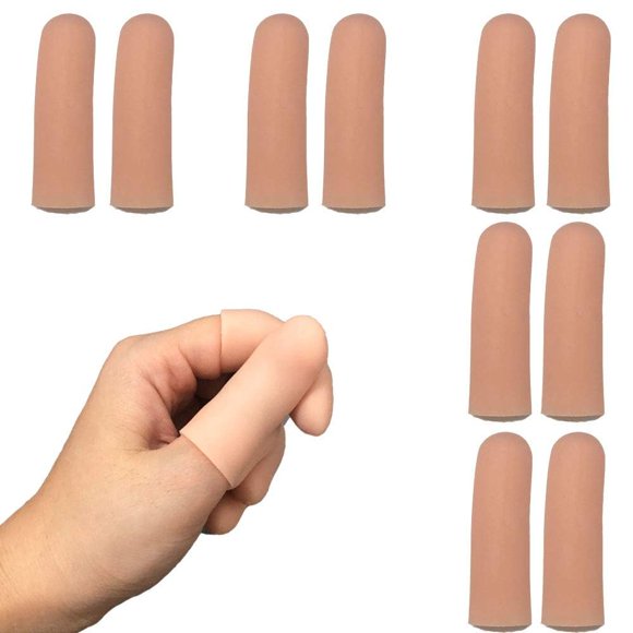 Protectores De Gel Para Dedos Puntas De Silicona Para Dedos (10 Unidades)