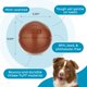 thumbnail image 4 of Dog Toy Outward Hound Sport Ballz, dispensador de golosinas de baloncesto, 4 of 7