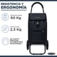 thumbnail image 5 of Carrito de Compras Plegable Carry All Sidney 55 Litros Carro Feria, 5 of 8