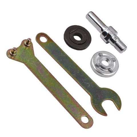 Ioensy - Adaptador De Taladro A Amoladora Angular, Soporte De Disco Para Taladro Manual, Juego De Bielas