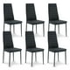 thumbnail image 1 of Pack 6 Silla de Comedor Boston Il Negro, 1 of 6
