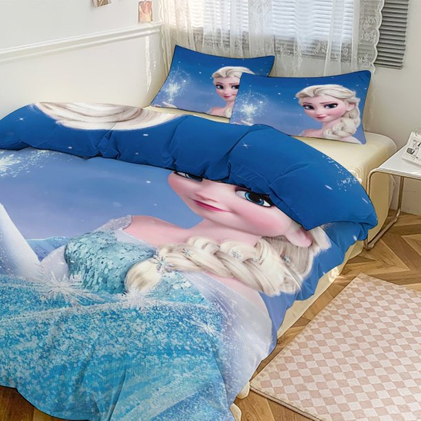 Frozen 'Magical Winter' Kids Twin Bedding Set Girls And Boys