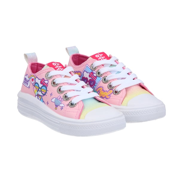 ZAPATILLA HELLO KITTY LONA CON PLATAFORMA