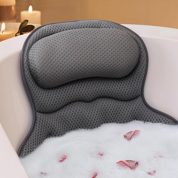 Almohada de baño para tina Ozyalo con soporte acolchado