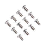 Magideal - Piezas De Reparación De Pernos De Tornillo De Rotor De Disco De Freno, Accesorio Duradero De Acero Inoxidable 93600-06014-0H Para , Fácil De Inst 12 Piezas
