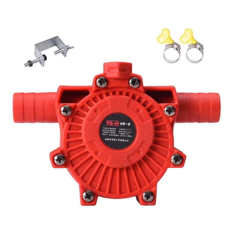 Bothyi - Mini Bomba De Taladro Eléctrico Manual De Velocidad Rápida Para Agua, Aceite, Líquido Estilo Exterior B