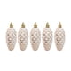 thumbnail image 1 of 5 Piezas De Adornos Navideños Con Forma De Piña Que Cuelgan Con Purpurina Para Decorar Fiestas De Aniversario Con Champán, 1 of 3