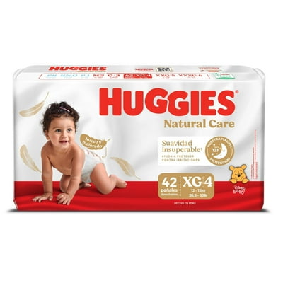 Pañales Natural Care Xg 42 Un Huggies