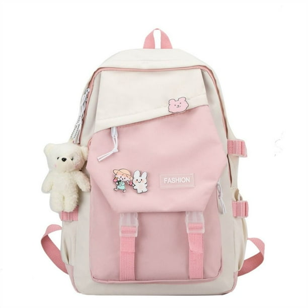 Nylon Book Bag Multifunctional Waterproof Large Capacity Backpack School Bag Boys Girls