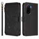 thumbnail image 2 of Funda Cartera Mariposa para [Xiaomi Poco M7 4G] con Soporte y Cremallera Negro, 2 of 6