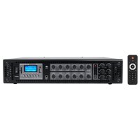 Amplificador Rockville Rcs180-6 180 W 6 Zonas 70 V Con Bluetooth