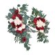 thumbnail image 3 of Flores Artificiales Swag Floral Swag Telón De Fondo Rústico Para Boda Mesa Rojo, 3 of 3