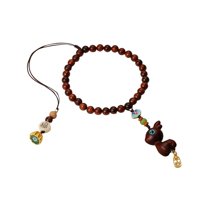 Bothyi - Espejo Retrovisor Encanto Feng Shui Decoración Tradicional Espejo Retrovisor Decoración Palisandro