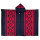 thumbnail image 3 of Poncho Con Lana De Alpaca Arauco Unisex Negro y Rojo, 3 of 3
