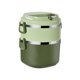 thumbnail image 5 of Fiambrera De Acero Inoxidable A Prueba De Fugas Reutilizable Para La Escuela Al Aire Libre Mujeres Hombres Doble Capa Verde, 5 of 5
