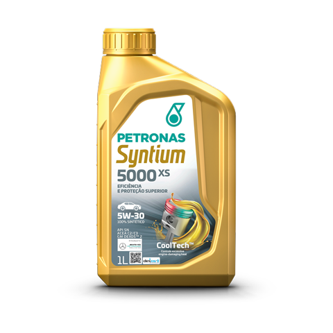 Aceite Motor Petronas 5W30 Syntium 5000 Xs 1 Litro