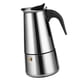 thumbnail image 3 of De Acero Inoxidable Olla Express Moka Estufa Cafetera Eléctrica Cafetera 2 Tazas, 3 of 3