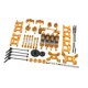 thumbnail image 1 of Kit De Metal De Repuesto RC Para WLtoys 144001 124019 Accesorio De Bricolaje Sobre Orugas Dorado, 1 of 5