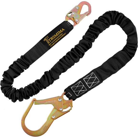 TRSMIMA Safety Harness Lanyard Retractable Fall Protection