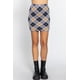 thumbnail image 1 of Minifalda de Jersey Jacquard de Rombos, 1 of 5