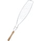 thumbnail image 1 of Cesta Práctica Para Asar Pescado Con Asa De Madera, Ideal Para Acampar Y Para Cocinar Camarones Al Aire Libre. Asa Redonda., 1 of 5
