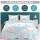 thumbnail image 2 of Cartoon Cinnamoroll Bedding Set Comforter Duvet Cover Set Quilt Cover for Kids Teens Bedroom Decoration, 2 of 5